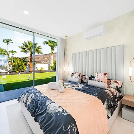 Luxury With Heated Pool & Jacuzzi Near Golf Costa Adeje (Tenerife)