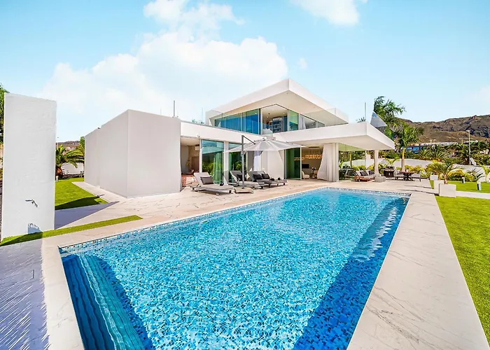 Villa Luxury With Heated Pool & Jacuzzi Near Golf Costa Adeje (Tenerife)