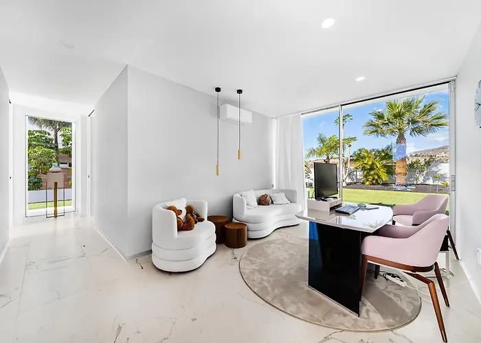 Luxury With Heated Pool & Jacuzzi Near Golf * Costa Adeje (Tenerife)